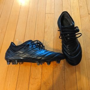 Adidas Copa 20.1 FG Soccer Cleats Men's 9.5 Blackout Leather